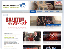 Tablet Screenshot of fremantlemedia.fi